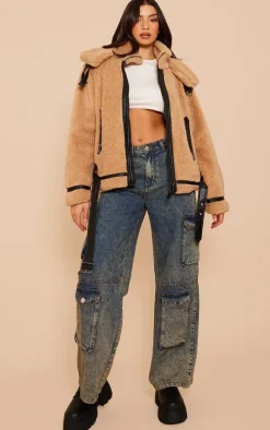 Chocolate Borg Aviator Jacket