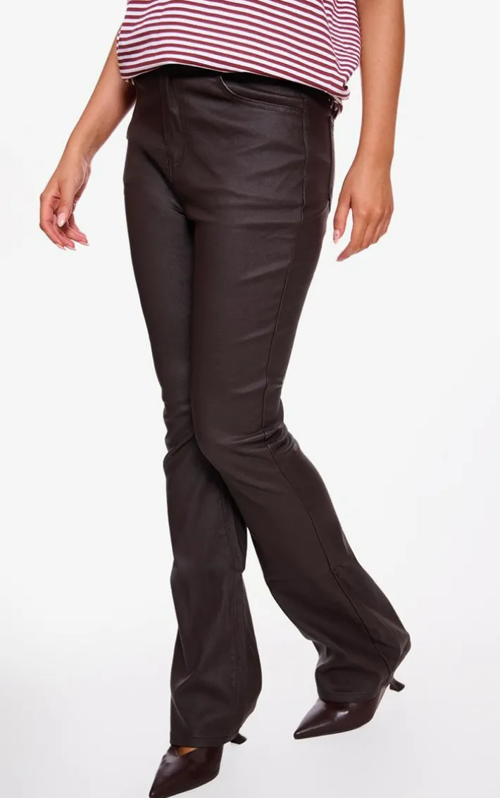 Chocolate Coated Denim Flares