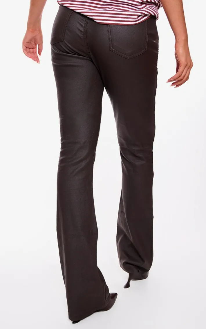 Chocolate Coated Denim Flares