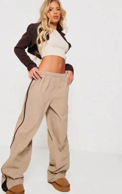 Chocolate Minimal Super Crop Blazer