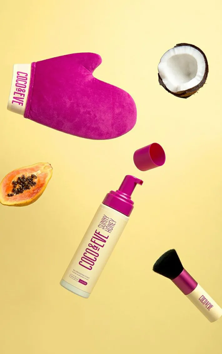 Coco & Eve Sunny Honey Soft Velvet Self Tan Mitt