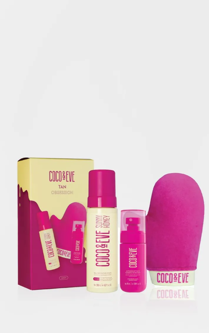 Coco & Eve Sunny Honey Tan Obsession Kit (Worth £67)
