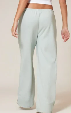 Cool Blue Studio Archive Embroidered Thin Waistband Drop Crotch Sweatpants