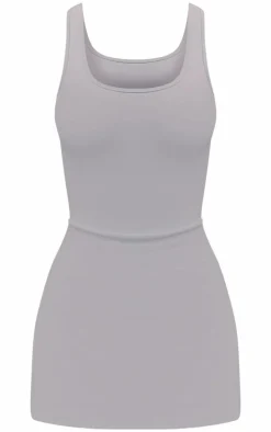 Cornflower Blue Sculpt Sleeveless Sports Dress