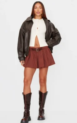 Cream Soft Knitted Button Through Vest