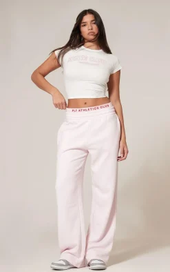 Cream Sports Classic Athletics Club Printed Baby Tee