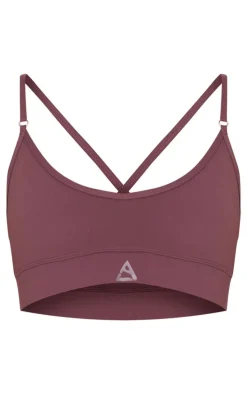 Dark Chocolate Double Layer Sports Bra