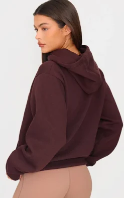 Dark Chocolate Oversized Sweat Hoodie