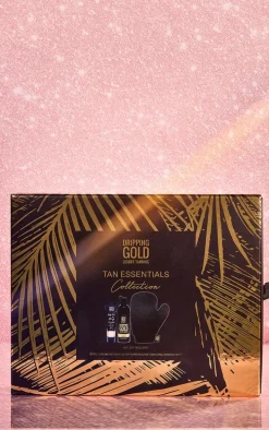 Dripping Gold Tan Essentials Set Ultra Dark (Worth £42)