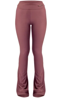 Eggplant Core Collection Snatched Sculpt Foldover Pants