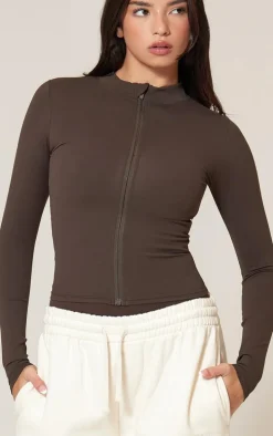 Espresso Basic Sculpt Jacket