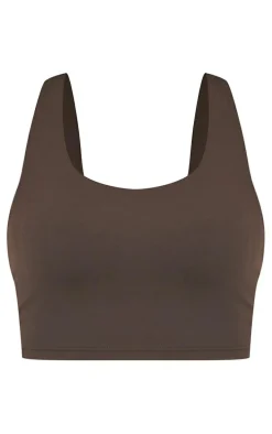 Espresso Sculpt Double Layer Padded Sports Bra