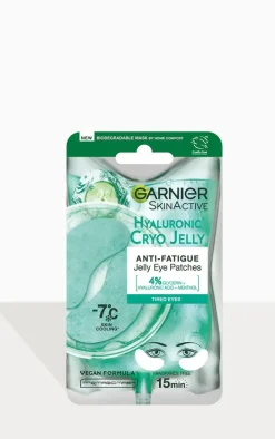 Garnier Anti-Fatigue Hyaluronic Acid & Icy Cucumber Cryo Jelly Eye Patches