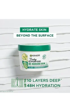 Garnier Body Superfood Nourishing Body Cream With Avocado & Omega 6 380Ml