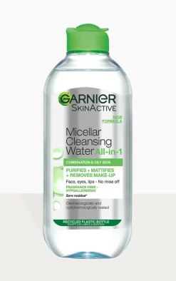 Garnier Micellar Cleansing Water For Combination Skin 400Ml With Eco Pads