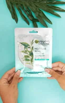 Garnier Moisture Bomb Hydrating Green Tea Face Sheet Mask Combination Skin