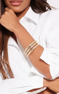 Gold 3 Pack Bangles