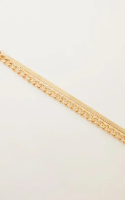 Gold Assorted 2 Pack Bracelet