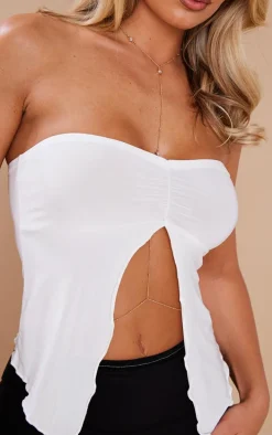 Gold Diamante Layered Body Chain