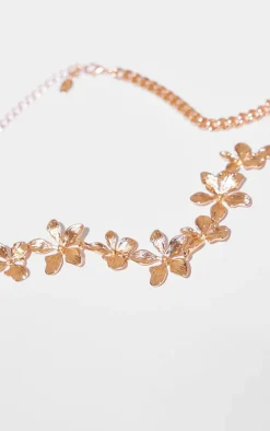 Gold Flower Belly Chain