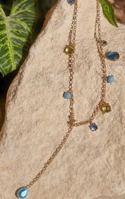 Gold Jewel Detail Belly Chain