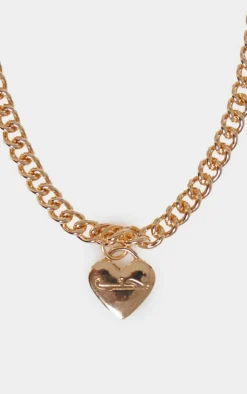 Gold Script Love Heart Anklet