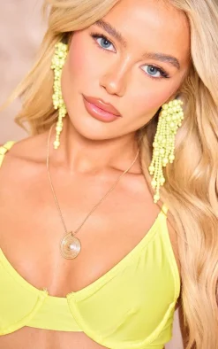 Gold Shell Pendant Necklace