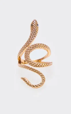 Gold Snake Ring