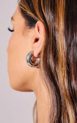 Green Jewel & Resin Multipack Hoop Earrings