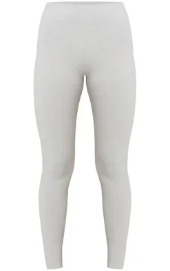 Grey Marl Seamless Gym Leggings