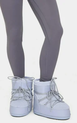 Grey Moon Boot Quilt Icon Low