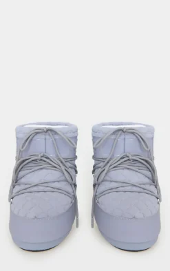 Grey Moon Boot Quilt Icon Low