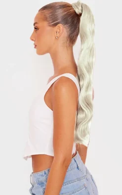 Hair Choice Extensions Power Pony Wavy 26 Inch Amber