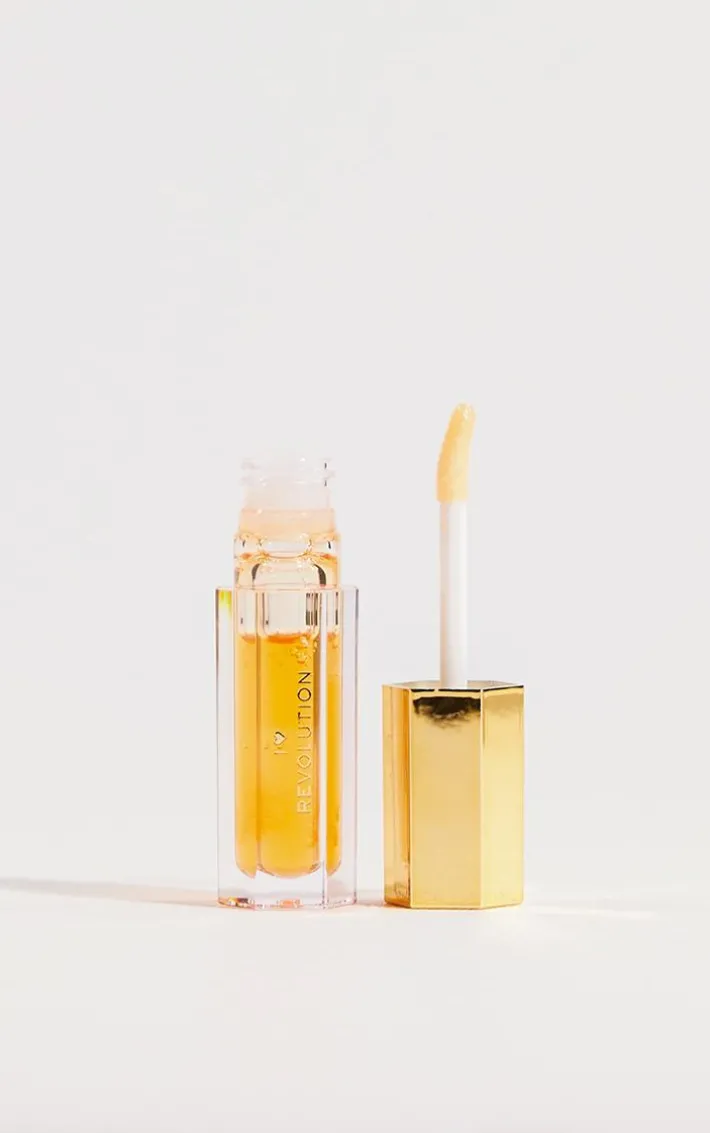 I Heart Revolution Honey Bear Lip Oil Gold