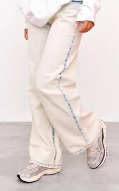 Ice Blue Wide Leg Jeans