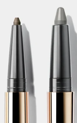 Iconic London Smokey Eyeshadow Duo Kajal Ash Grey