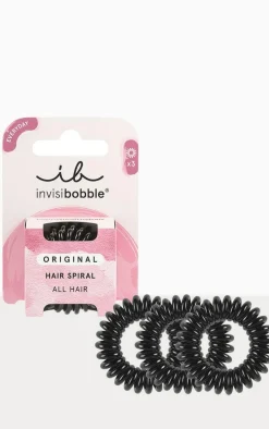 Invisibobble Original True Black Spirals 3 Pack
