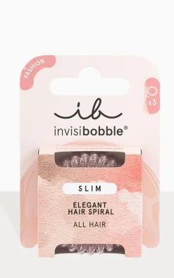 Invisibobble Slim Pink Monocle Slim Spirals 3 Pack