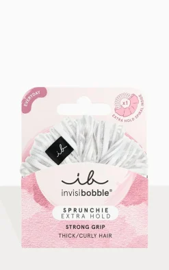 Invisibobble Sprunchie Extra Hold Pure White