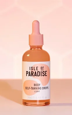 Isle Of Paradise Body Tanning Drops Light 75ml