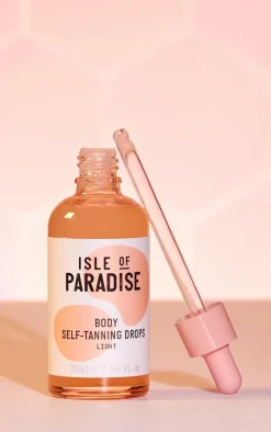 Isle Of Paradise Body Tanning Drops Light 75ml