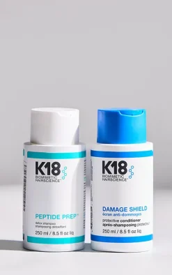 K18 Peptide Detox Shampoo & Damage Shield Conditioner Bundle (Worth £78)