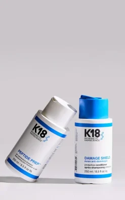 K18 Peptide Prep Shampoo & Damage Shield Conditioner Bundle (Worth £78)