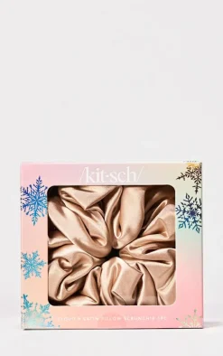 Kitsch Cloud 9 Satin Pillow Scrunchie - Champagne