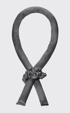 Kitsch Satin Heatless Curler 3 Piece Set Charcoal