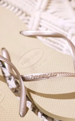 Light Golden Havaianas Slim