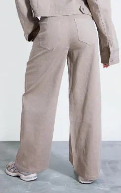 Light Grey Slouchy Denim Jeans