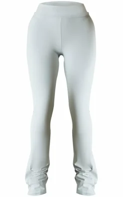 Light Grey Snatched Sculpt Foldover Pant