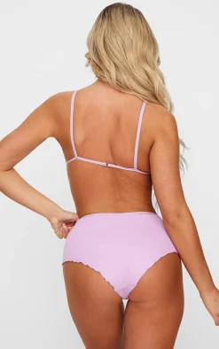 Lilac Bow Detail Panties