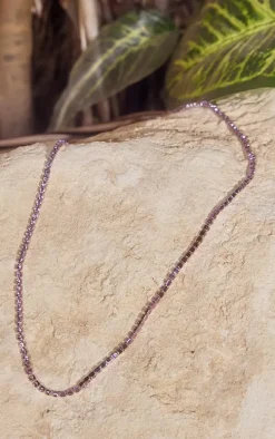 Lilac Diamante Belly Chain